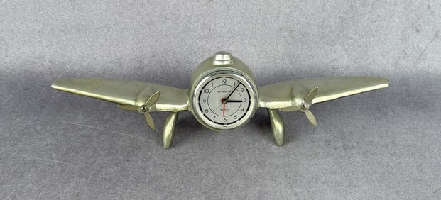 Sarsparilla Quartz Airplane Clock