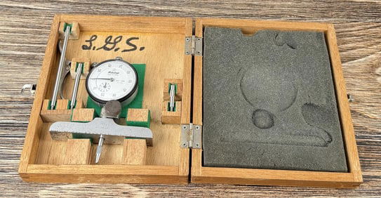 Mitutoyo No 2904 Dial Depth Gauge