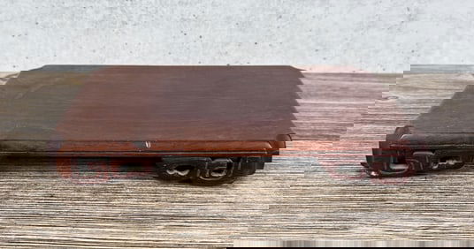 Antique Chinese Wood Base Stand