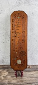 Trans Alaska Pipeline Cribbage Board