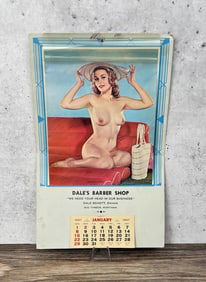 Nude Big Timber Montana Pinup Lift Up Calendar