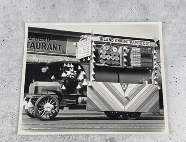 Inland Empire Paper Company Parade Float Photo