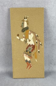 Jim Peters Navajo Yei be Chai Sand Painting
