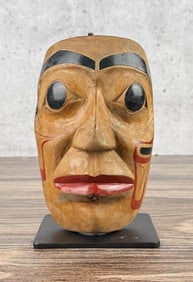 Northwest Coast Tlingit Indian Wood Mask