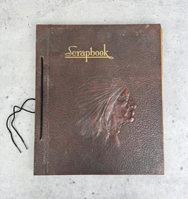 Native American Indian Post Card Album