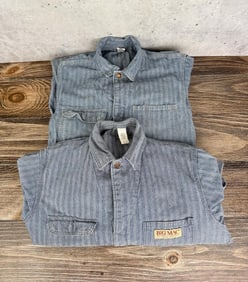 Vintage Big Mac Work Wear Herringbone Coveralls