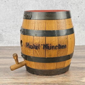 Brauerei Aying Platzl Munchen Mini Beer Barrel