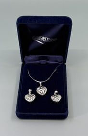 Montana Silversmiths Necklace & Earrings Suite