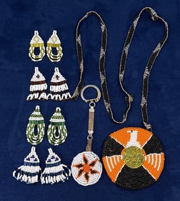 Native American Indian Beaded Items