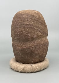 Ancient Native American Indian Stone Hammer Head
