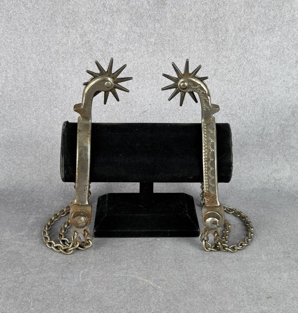 Buermann Steel Montana Cowboy Spurs (1 of 4)