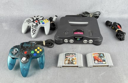 Nintendo 64 N64 Video Game Console Bundle