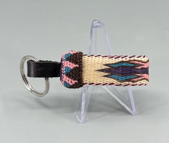 Montana Deer Lodge Prison Horsehair Keychain