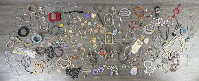 Large Collection Of Costume Jewelry