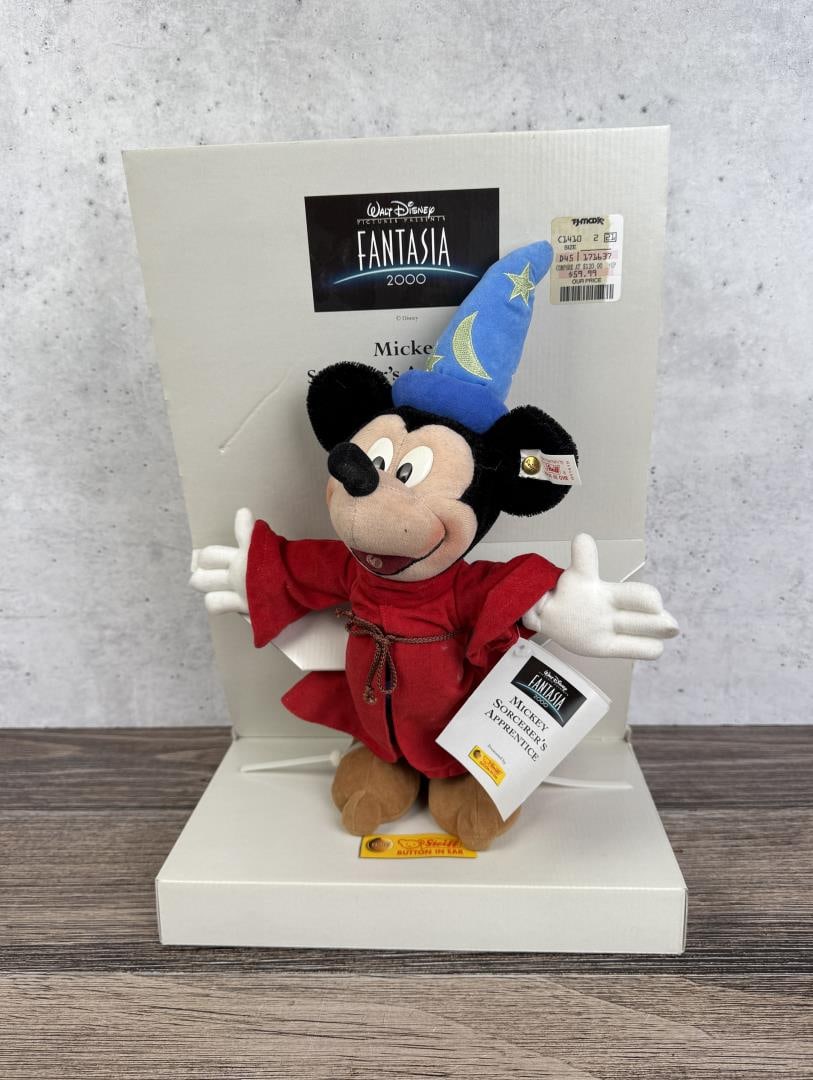 Steiff Disney Fantasia 2000 Sorcerer's Apprentice: New in box.