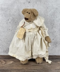 Lonnie St. Martins Homespun Chloe Teddy Bear