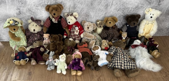 Collection of Boyds Teddy Bears