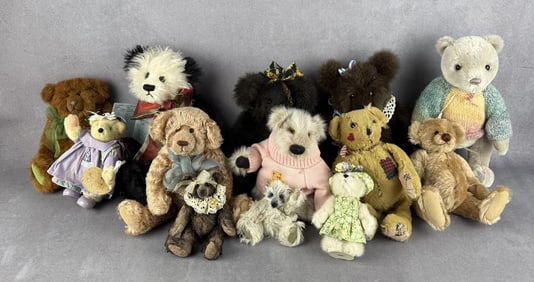 Collection of Muffy Vanderbear Teddy Bears