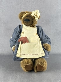 Lonnie St. Martins Homespun Olivia Teddy Bear