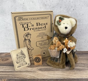 Boyds Bears Fern Woodsbery Teddy Bear
