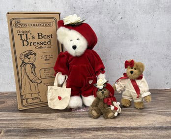Boyds Bears HUGS Valentine Teddy Bears