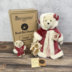 Boyds Bears Genevieve Frostbear Teddy Bear