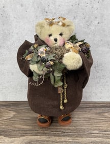 Apple Whimsey St. Francis Teddy Bear