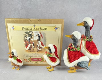 Grandeur Noel Holiday Duck Family