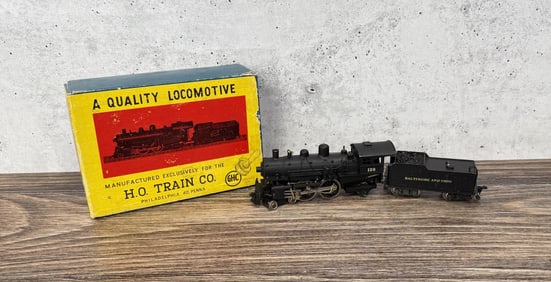 GHC H.O. Train Co Locomotive and Tender