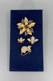Joan Rivers Costume Jewelry Brooch Collection