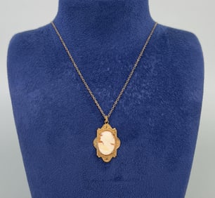 Victorian Cameo Necklace