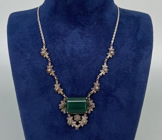 Art Deco Costume Jewelry Necklace