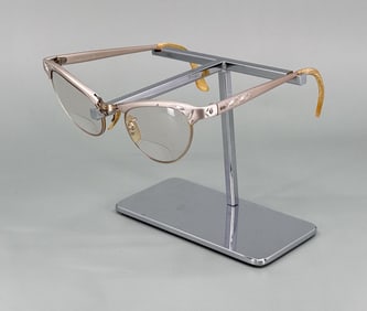 Artcraft Aluminum Gold Filled Cat Eye Glasses