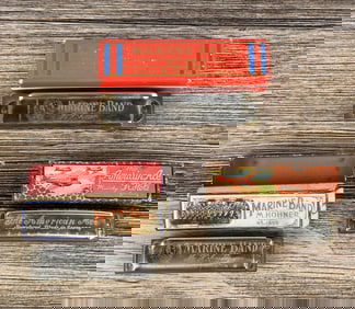 Collection of Harmonicas