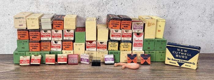 Collection of Antique Dental Burrs