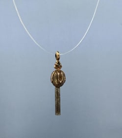 Victorian 10k Gold Pocket Watch Key