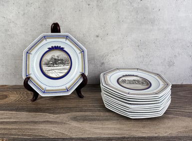 Wedgwood Isabel Marshall Plates Set of 12