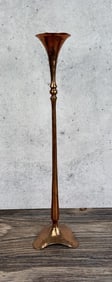 Hessel Studios Hammered Copper Candlestick