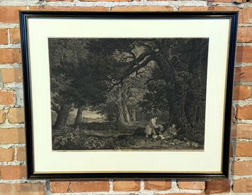 William Woollett Shooting Plate IV Lithograph