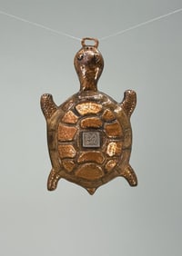 Fur Trade Style Copper Turtle Pendant