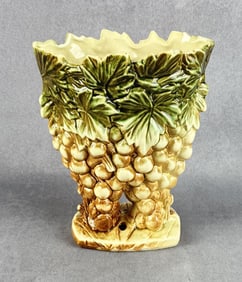 Mccoy Pottery Twin Grapevine Vase