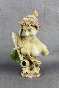 Antique Porcelain Bust