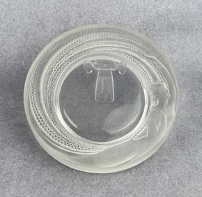Rene Lalique Antheor Ashtray Cendrier
