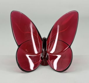 Baccarat Lucky Butterfly Paperweight
