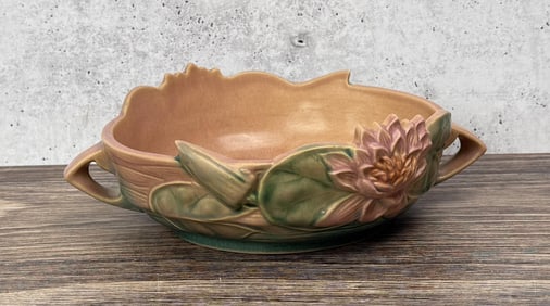 Roseville Pottery Water Lily Bowl 440-8