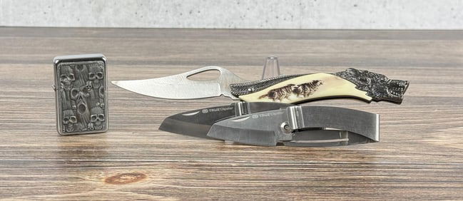 Lighter and Knives