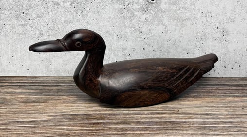 Mexican Ironwood Goose Carving
