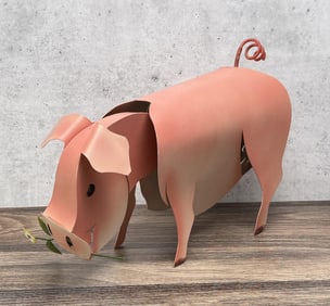 Painted Garden Pig