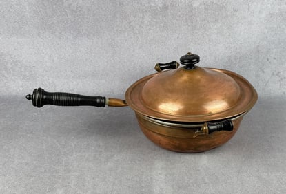 GT Sutterley Copper Chafing Dish