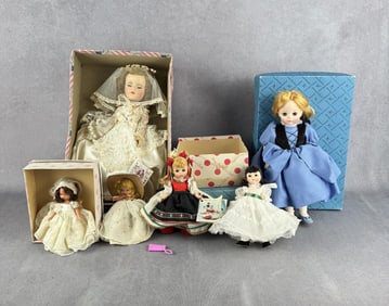 Collection of Madame Alexander Dolls